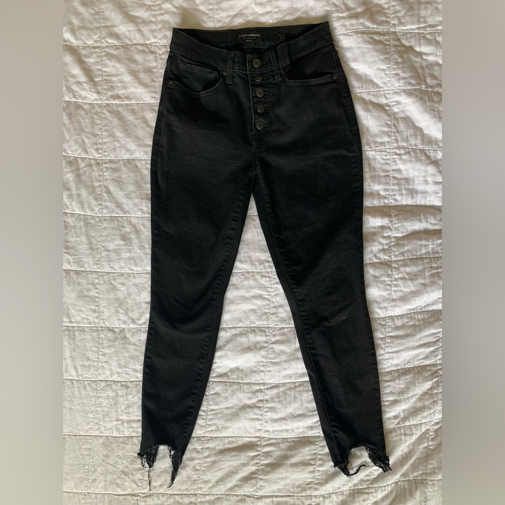 Lucky Brand Button Fly Skinny Jean